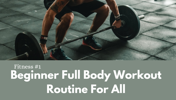 Describing A Beginner full body workout routine for all for fitness and health